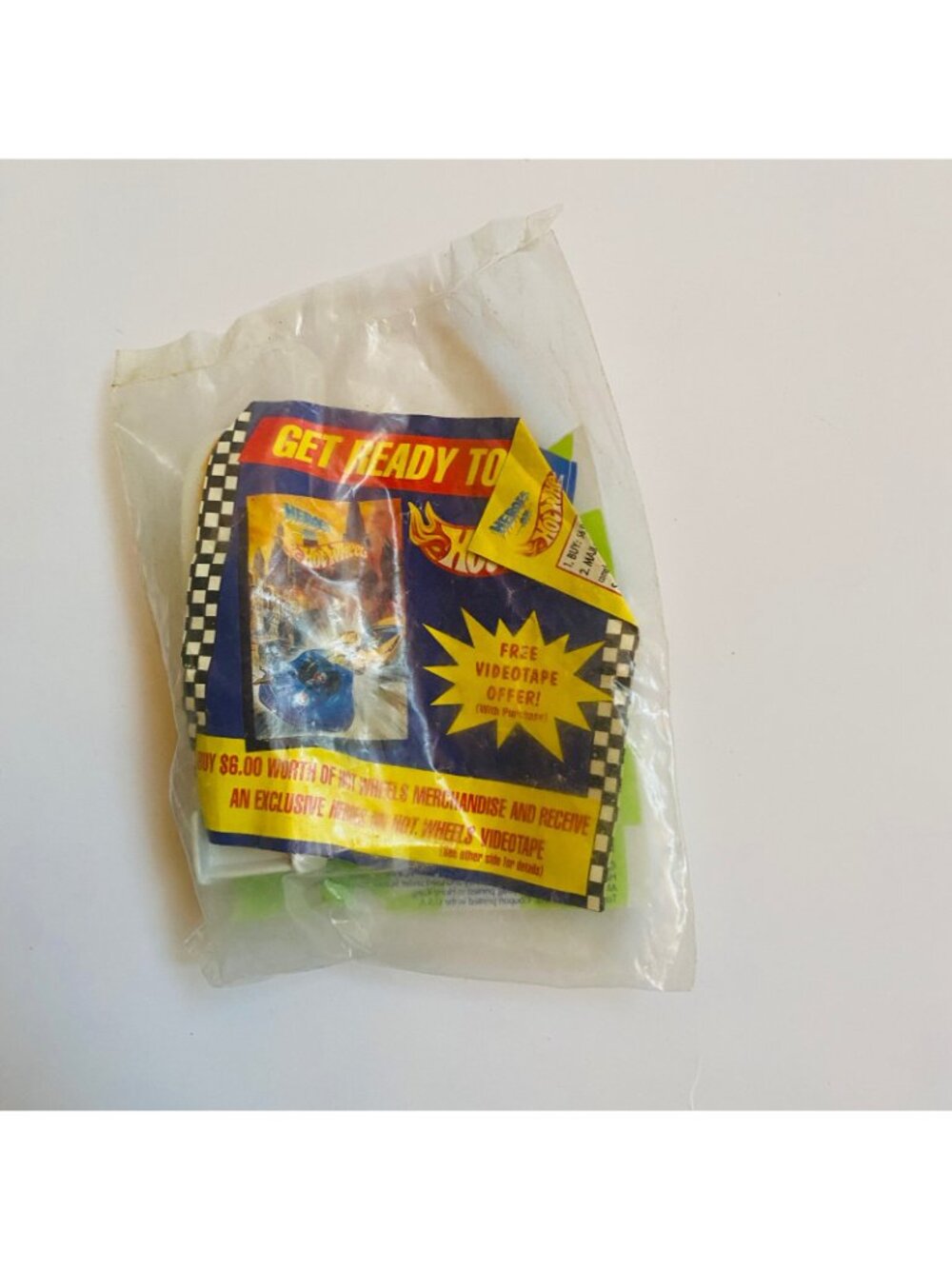 Hot Wheels McDonalds Happy Meal Racing Series Funny Car Sealed 1992 Collectible - Picture 11 of 11